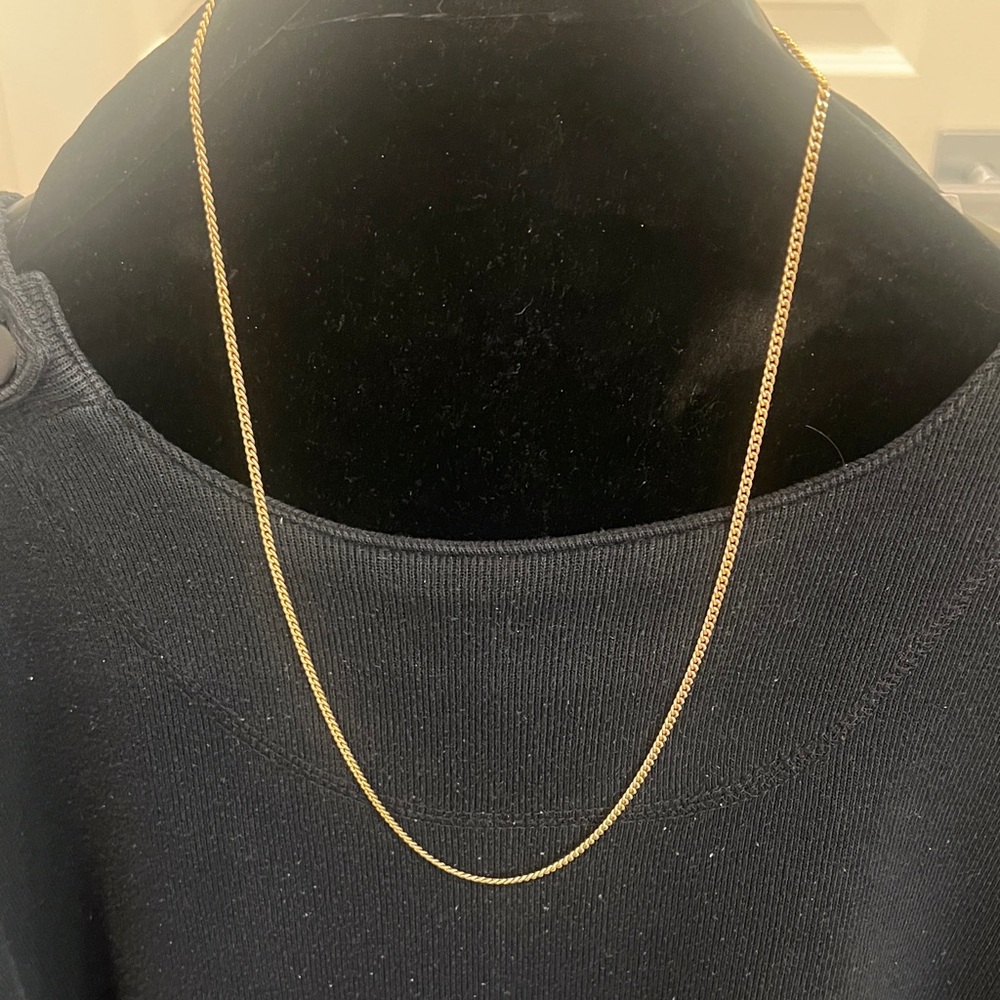 Gold-Tone Rope Chain Necklace - Women Jewelry